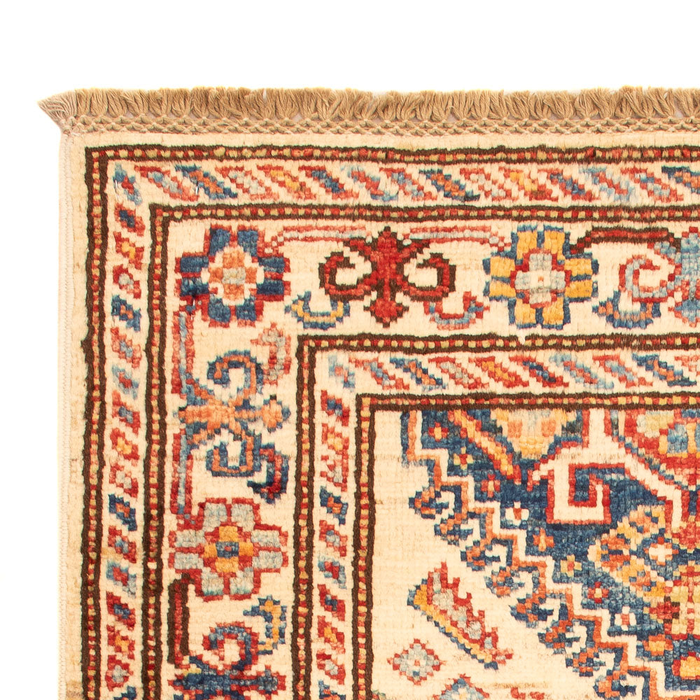 Ziegler Tapijt - Kazak - Koninklijke - 92 x 57 cm - licht beige