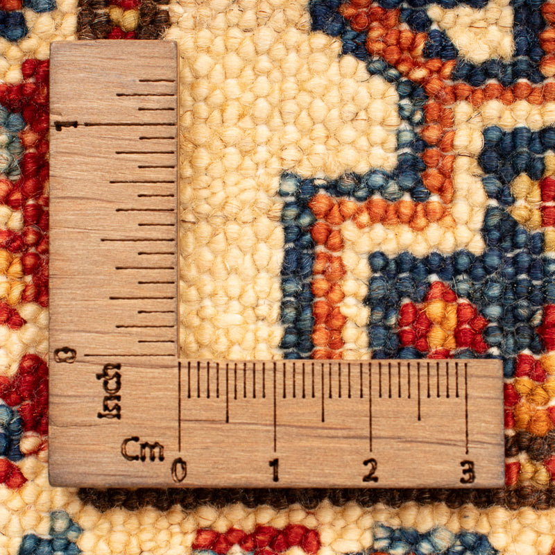 Ziegler Tapijt - Kazak - Koninklijke - 92 x 57 cm - licht beige