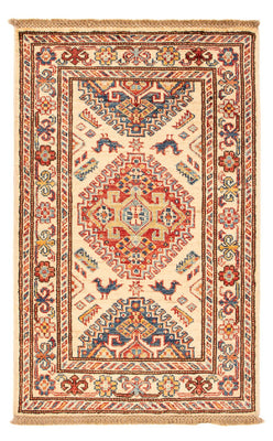 Ziegler Tapijt - Kazak - Koninklijke - 93 x 57 cm - licht beige