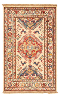 Ziegler Tapijt - Kazak - Koninklijke - 93 x 57 cm - licht beige
