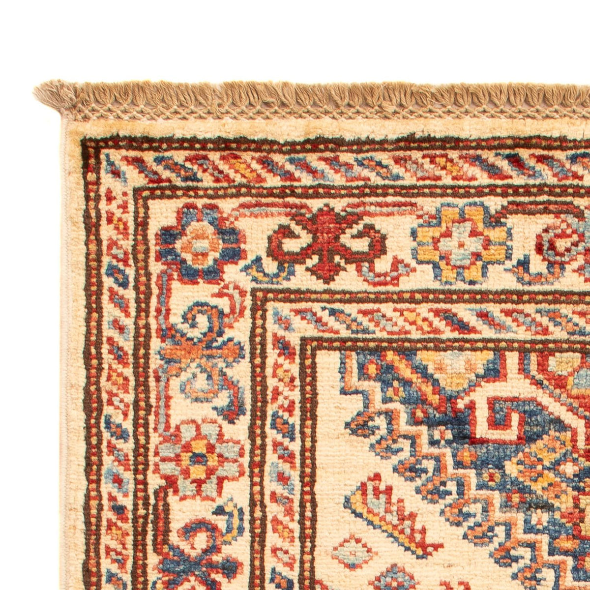 Ziegler Tapijt - Kazak - Koninklijke - 93 x 57 cm - licht beige