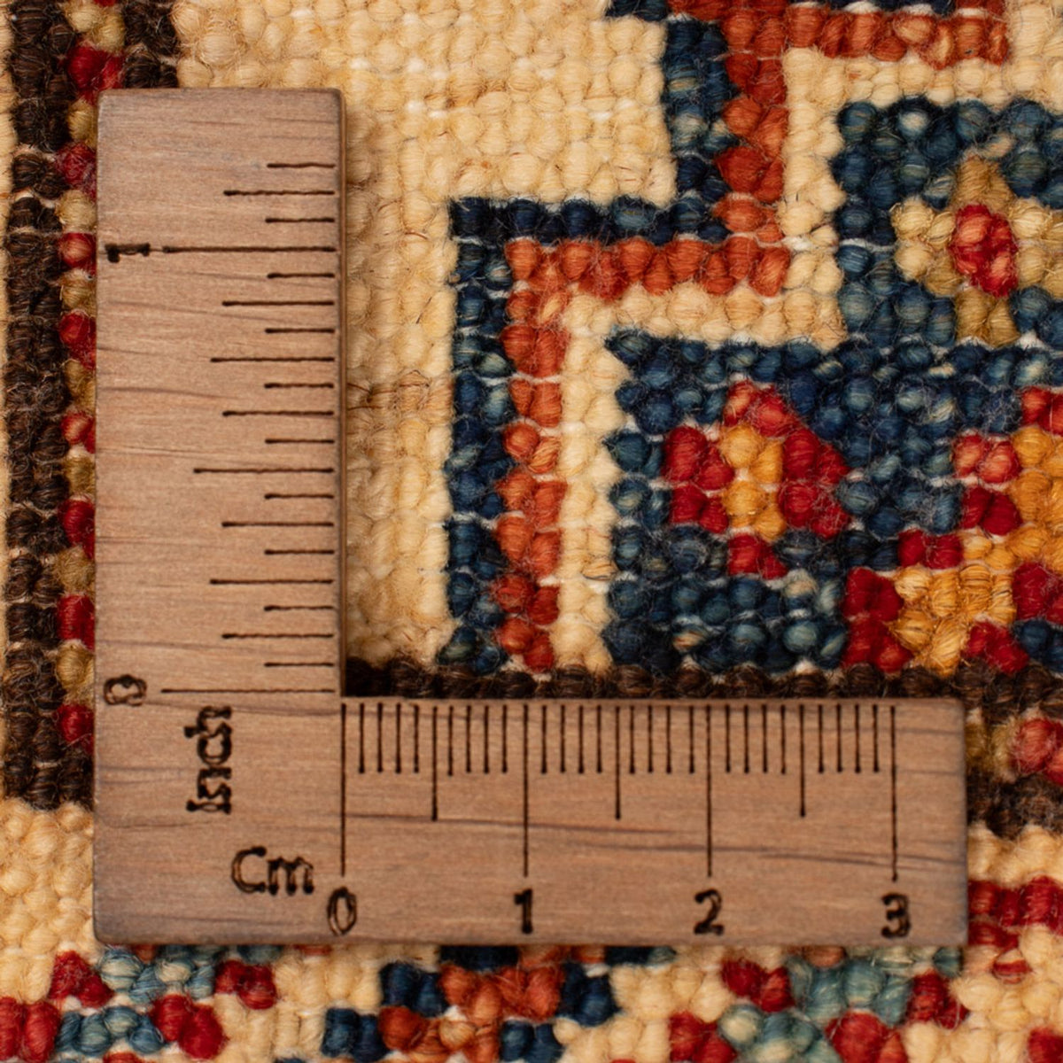 Ziegler Tapijt - Kazak - Koninklijke - 93 x 57 cm - licht beige