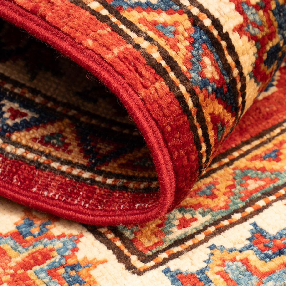 Ziegler Tapijt - Kazak - Koninklijke - 89 x 56 cm - rood