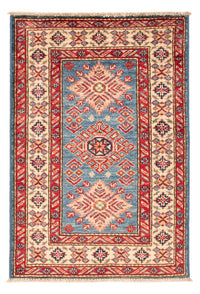 Ziegler Tapijt - Kazak - Koninklijke - 92 x 62 cm - lichtblauw