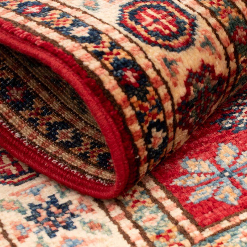 Ziegler Tapijt - Kazak - Koninklijke - 91 x 59 cm - rood