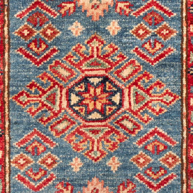 Ziegler Tapijt - Kazak - Koninklijke - 92 x 62 cm - blauw