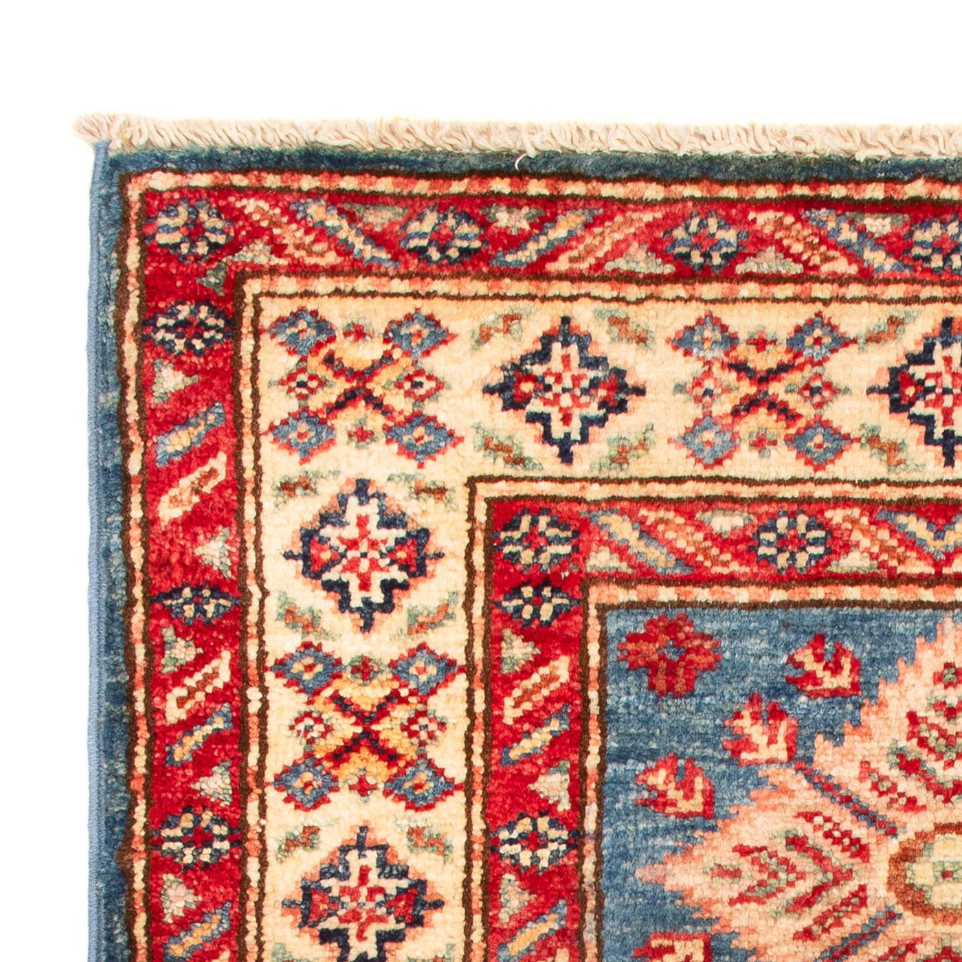 Kazak Tapijt 92x62cm - Oosters Tapijt