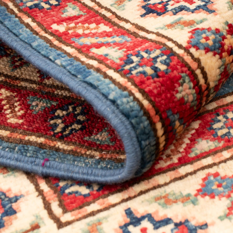 Ziegler Tapijt - Kazak - Koninklijke - 92 x 62 cm - blauw