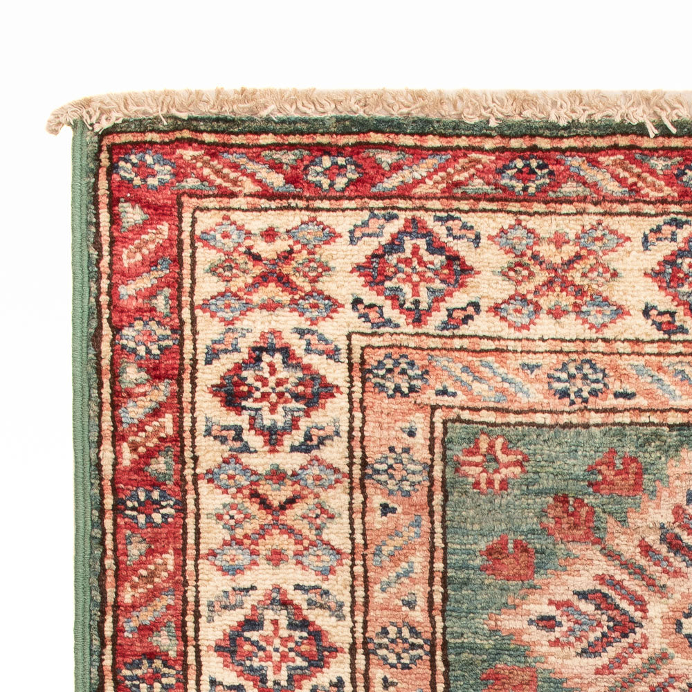 Ziegler Tapijt - Kazak - Koninklijke - 90 x 60 cm - groen