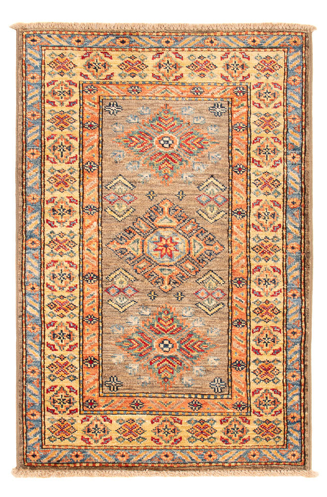 Ziegler Tapijt - Kazak - Koninklijke - 91 x 60 cm - karamel