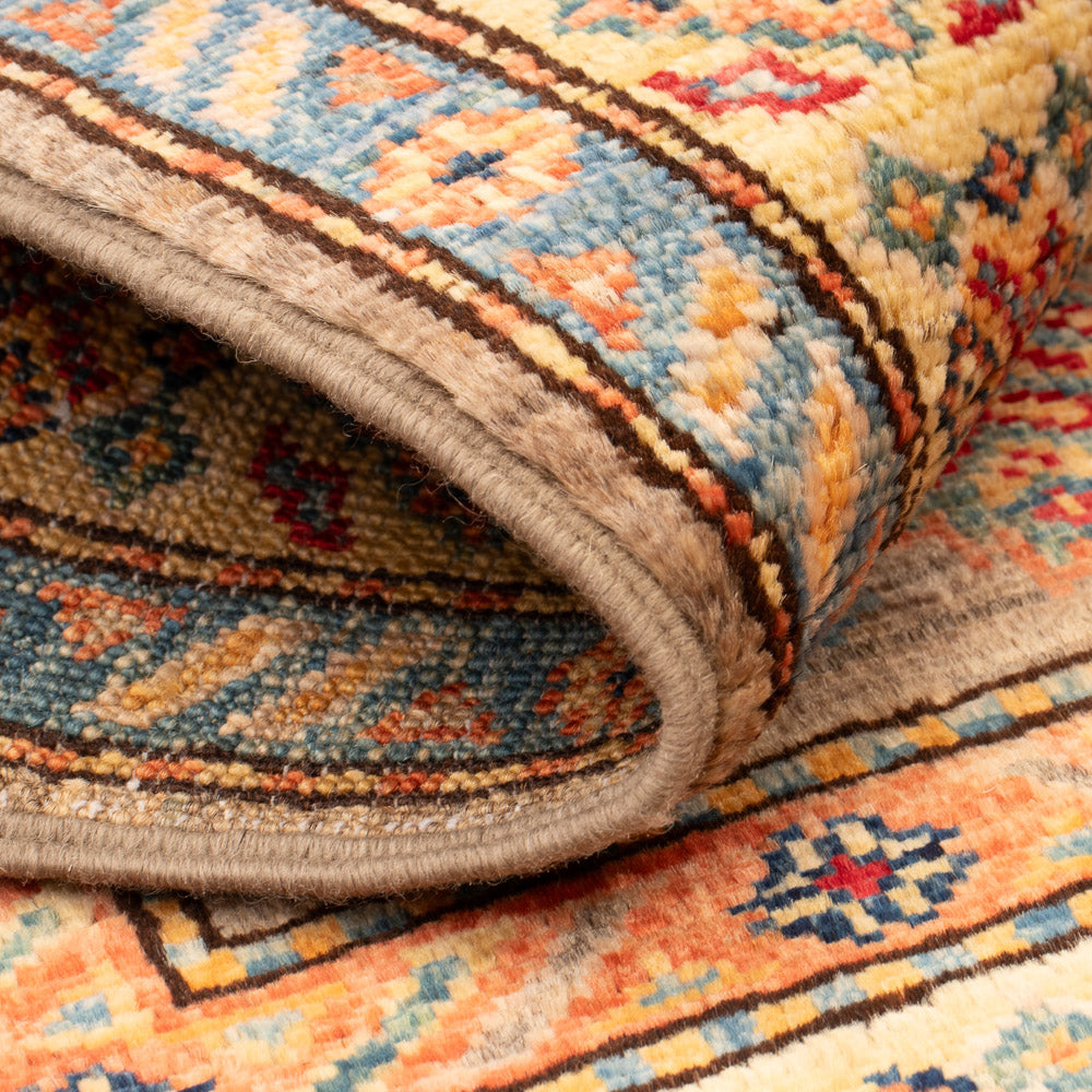 Ziegler Tapijt - Kazak - Koninklijke - 91 x 60 cm - karamel