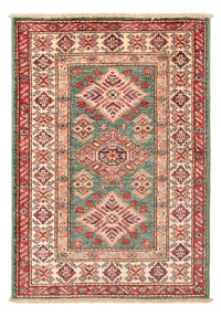 Ziegler Tapijt - Kazak - Koninklijke - 89 x 61 cm - groen