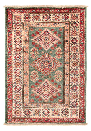 Ziegler Tapijt - Kazak - Koninklijke - 89 x 61 cm - groen