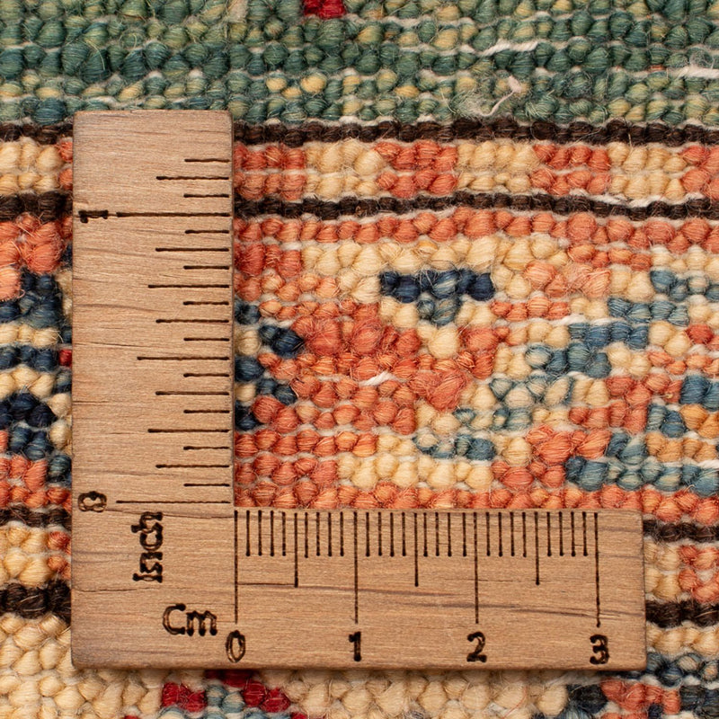 Ziegler Tapijt - Kazak - Koninklijke - 89 x 61 cm - groen