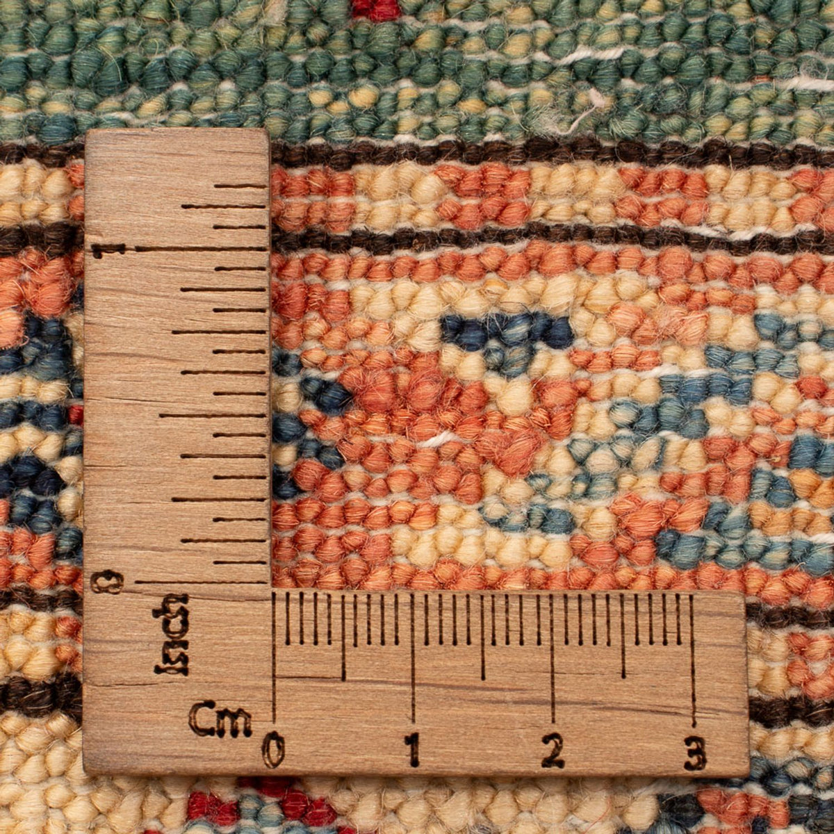 Ziegler Tapijt - Kazak - Koninklijke - 89 x 61 cm - groen