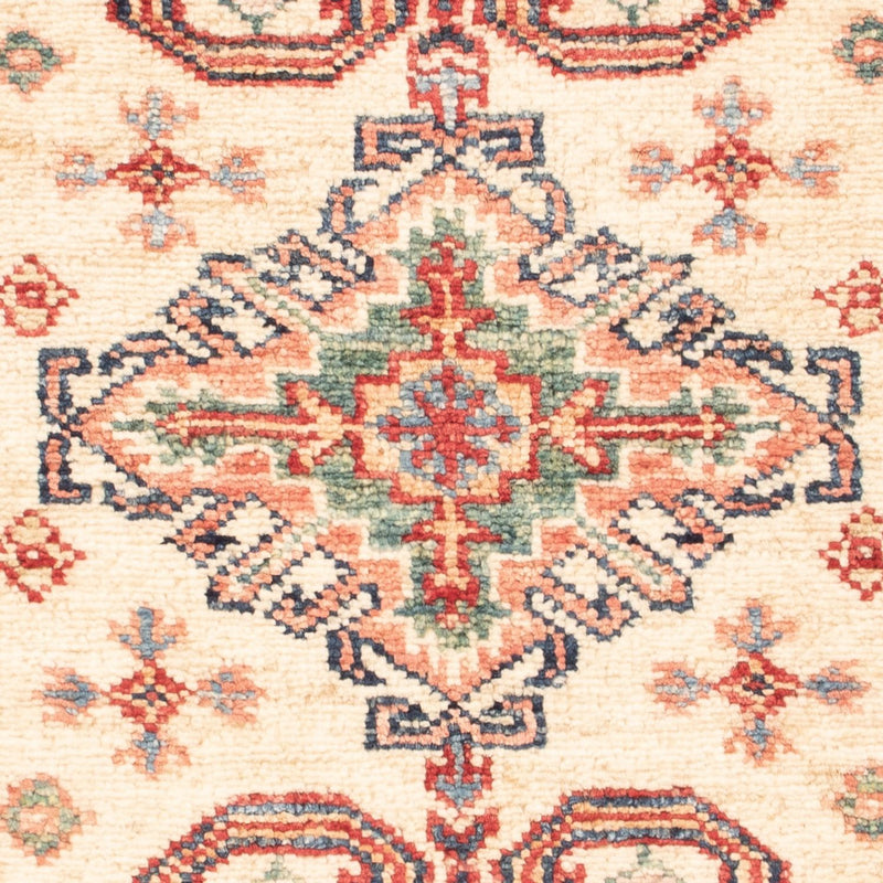 Ziegler Tapijt - Kazak - Koninklijke - 88 x 60 cm - licht beige