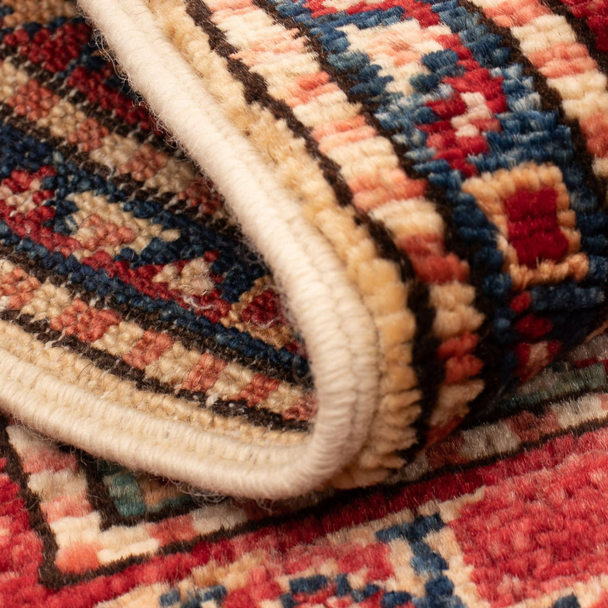 Ziegler Tapijt - Kazak - Koninklijke - 88 x 60 cm - licht beige