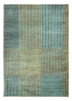 Ziegler tapijt - Modern - 90 x 64 cm - blauw