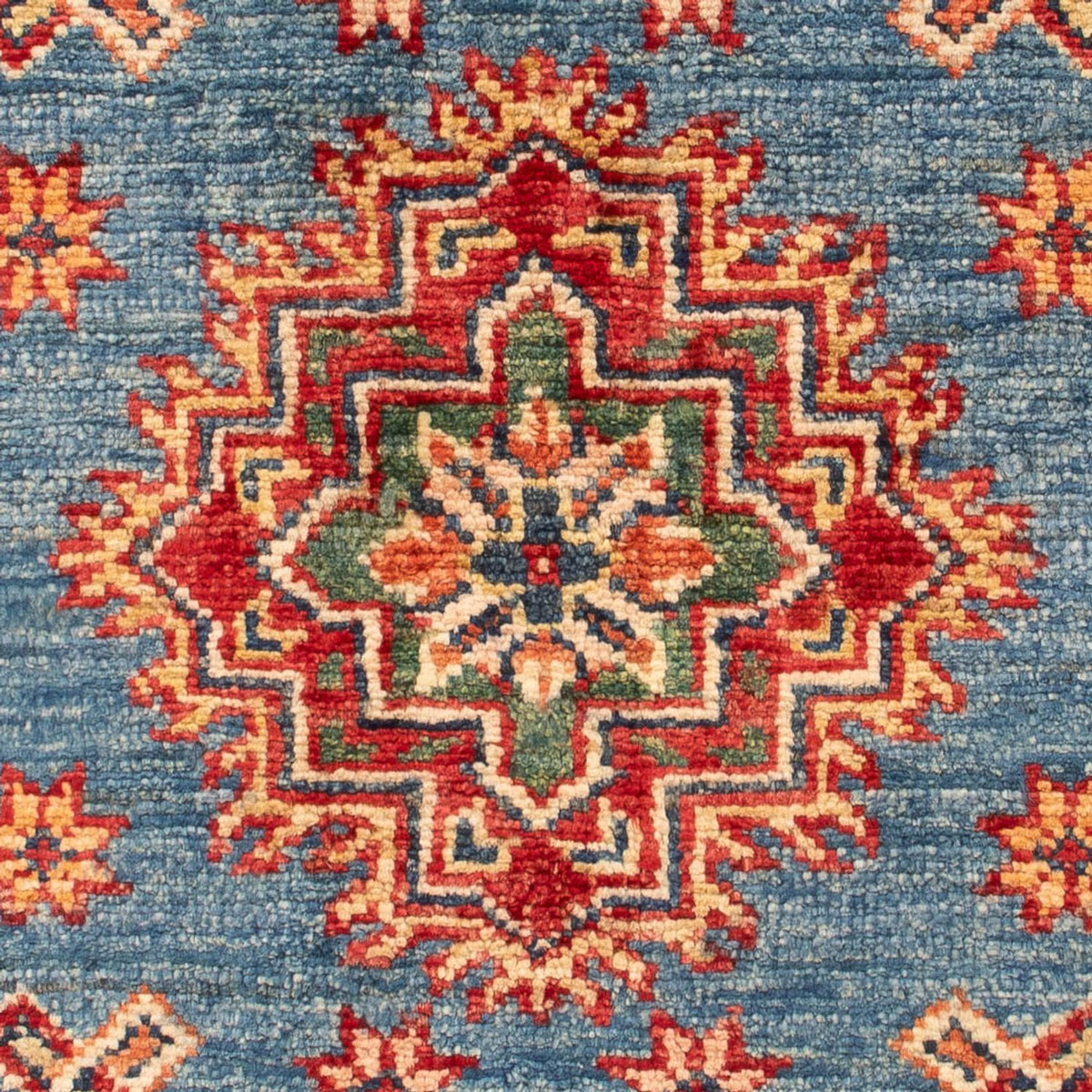 Ziegler Tapijt - Kazak - Koninklijke - 94 x 60 cm - blauw