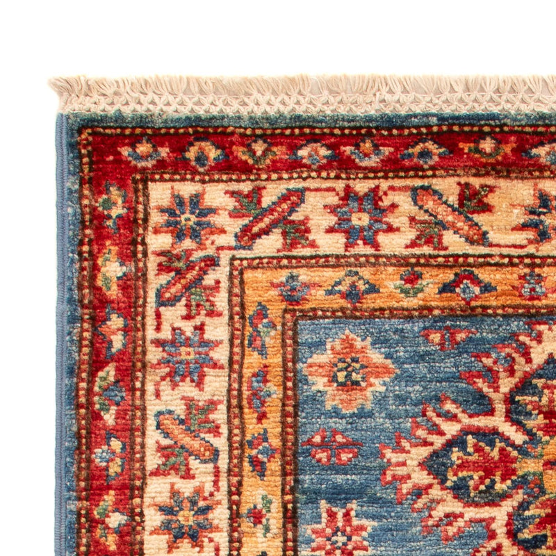 Ziegler Tapijt - Kazak - Koninklijke - 94 x 60 cm - blauw