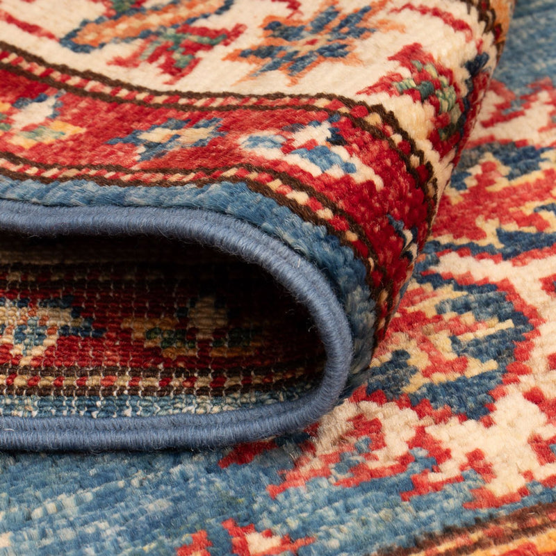 Ziegler Tapijt - Kazak - Koninklijke - 94 x 60 cm - blauw