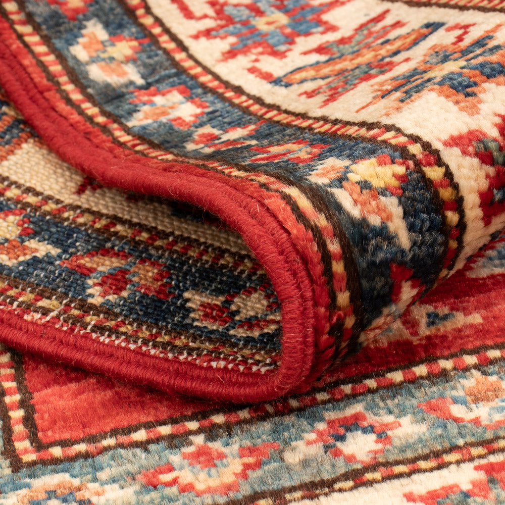 Ziegler Tapijt - Kazak - Koninklijke - 89 x 60 cm - rood