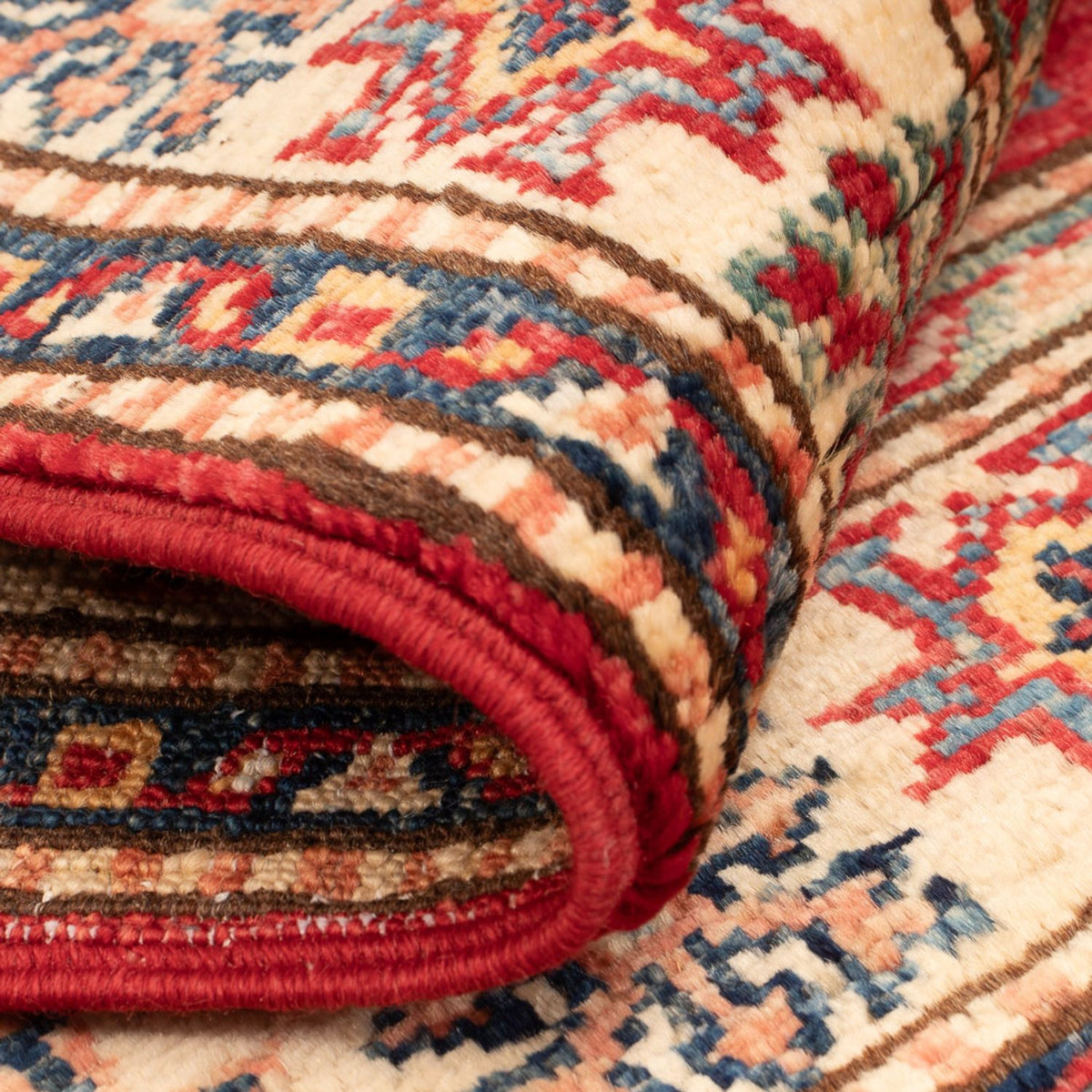 Ziegler Tapijt - Kazak - Koninklijke - 89 x 59 cm - rood