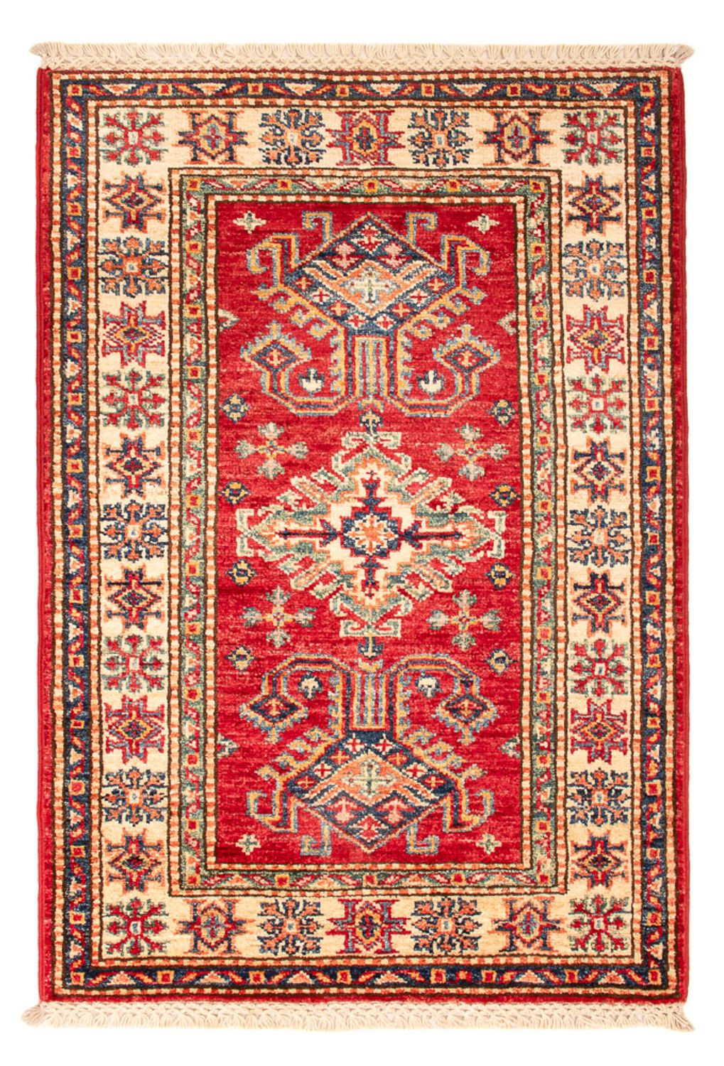 Ziegler Tapijt - Kazak - Koninklijke - 91 x 61 cm - rood