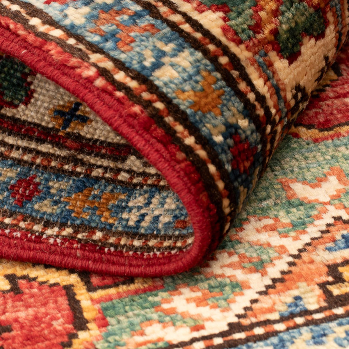 Ziegler Tapijt - Kazak - Koninklijke - 88 x 60 cm - rood