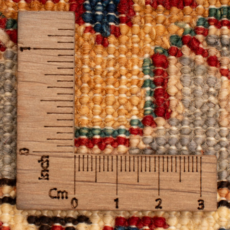 Ziegler Tapijt - Kazak - Koninklijke - 92 x 61 cm - lichtgrijs