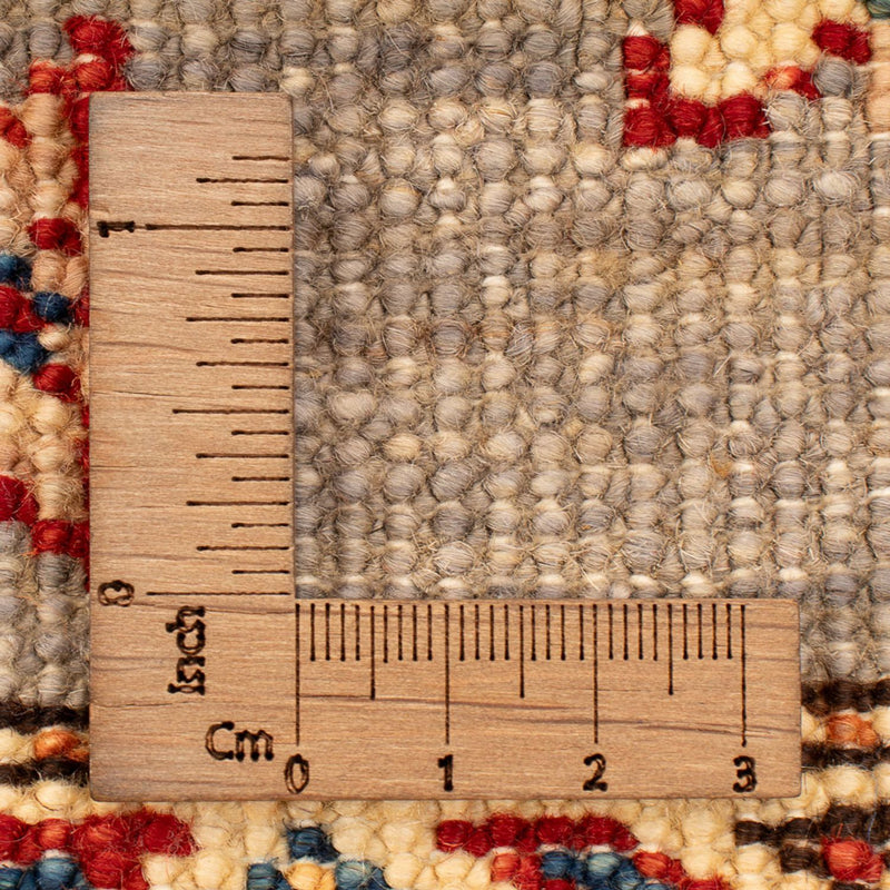 Ziegler Tapijt - Kazak - Koninklijke - 92 x 64 cm - lichtgrijs