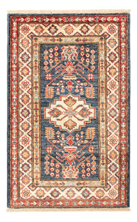 Ziegler Tapijt - Kazak - Koninklijke - 95 x 60 cm - benzine blauw