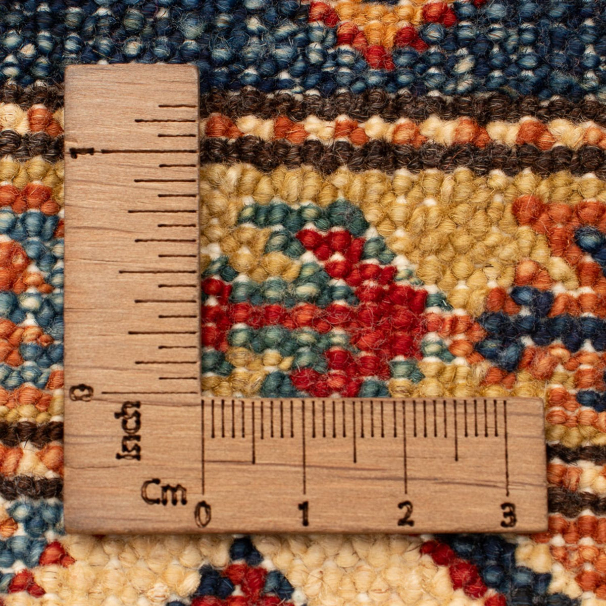 Ziegler Tapijt - Kazak - Koninklijke - 95 x 60 cm - benzine blauw