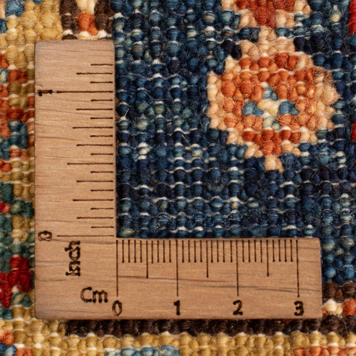 Ziegler Tapijt - Kazak - Koninklijke - 95 x 62 cm - benzine blauw