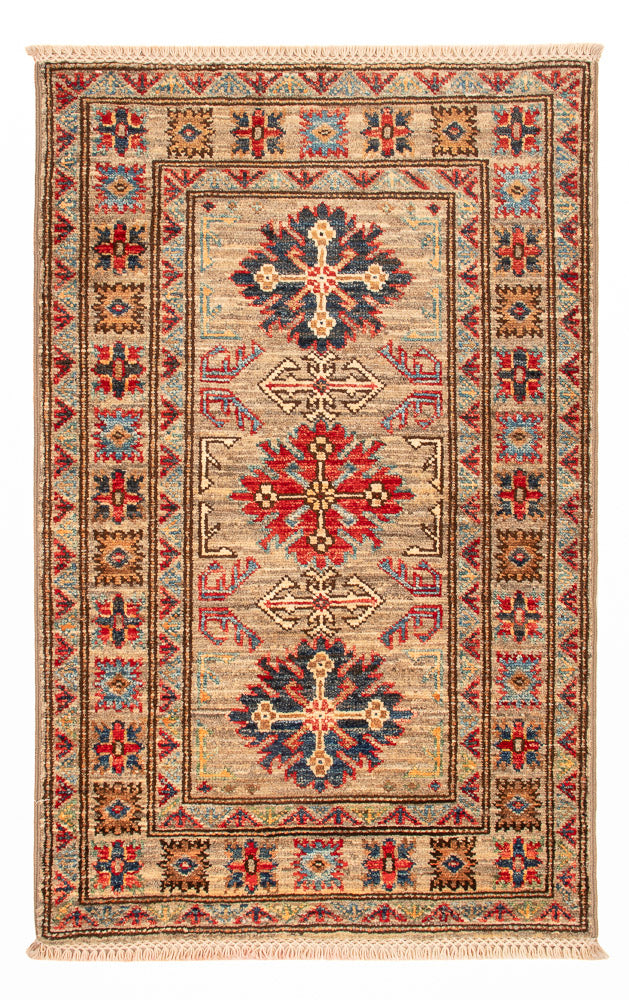 Ziegler Tapijt - Kazak - Koninklijke - 96 x 60 cm - zand