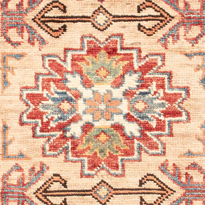 Ziegler Tapijt - Kazak - Koninklijke - 92 x 58 cm - beige