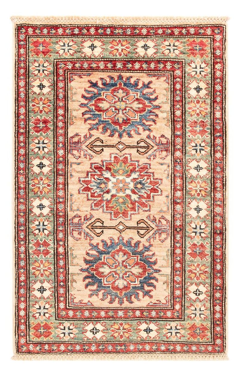 Ziegler Tapijt - Kazak - Koninklijke - 93 x 59 cm - beige
