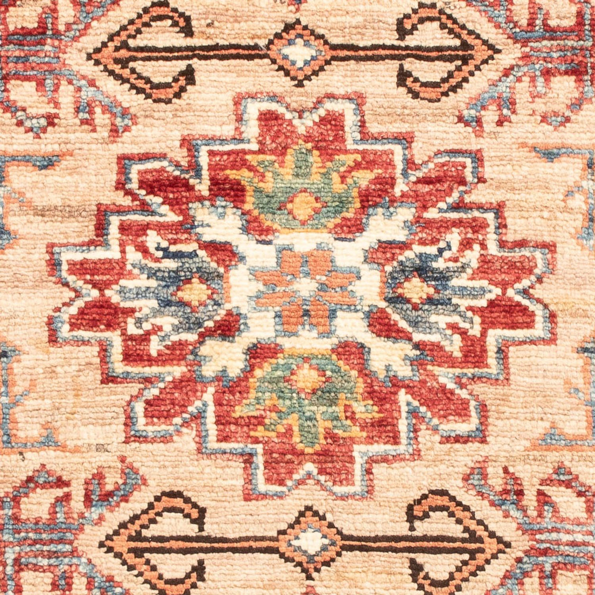 Ziegler Tapijt - Kazak - Koninklijke - 93 x 59 cm - beige