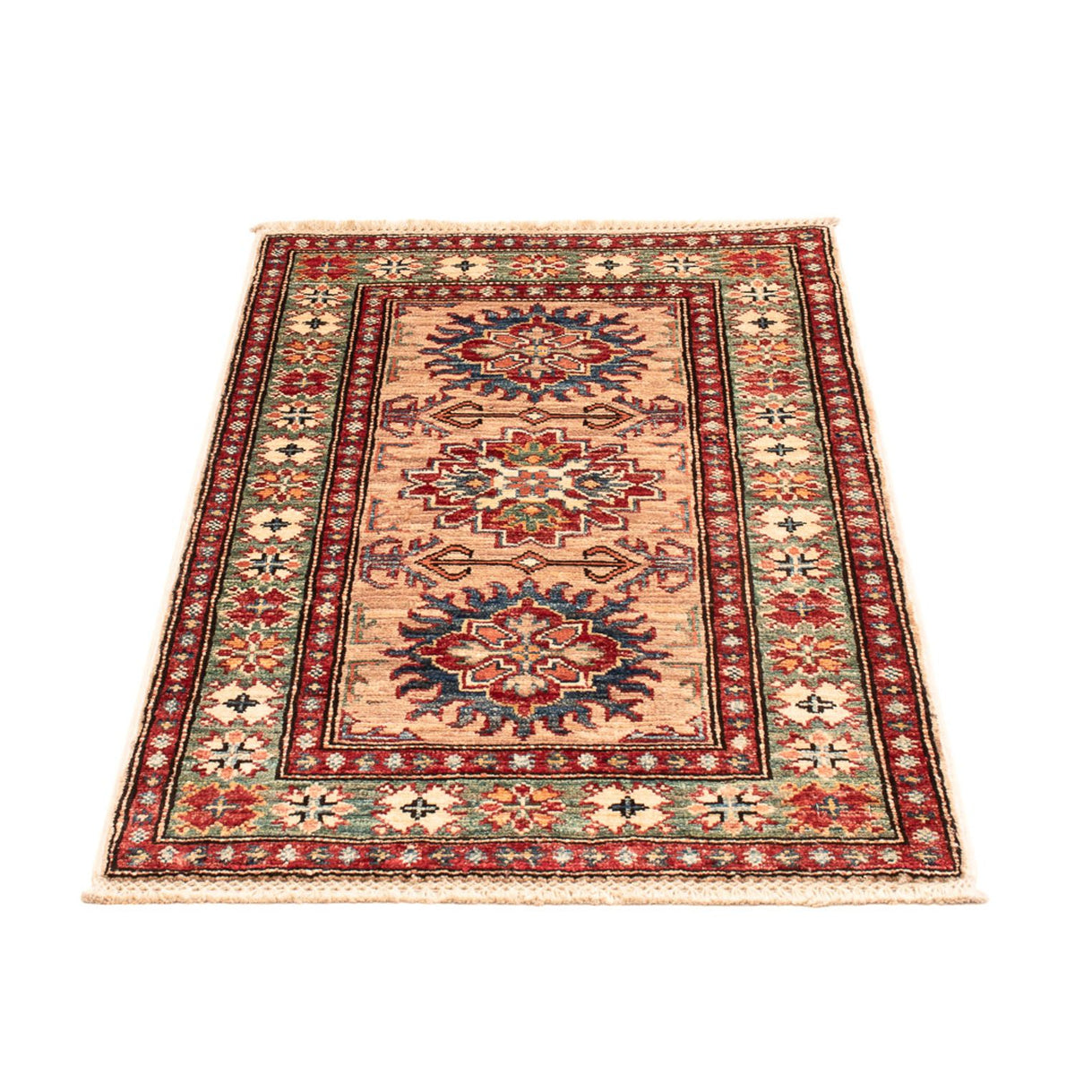 Ziegler Tapijt - Kazak - Koninklijke - 93 x 59 cm - beige