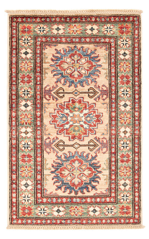 Ziegler Tapijt - Kazak - Koninklijke - 91 x 58 cm - beige