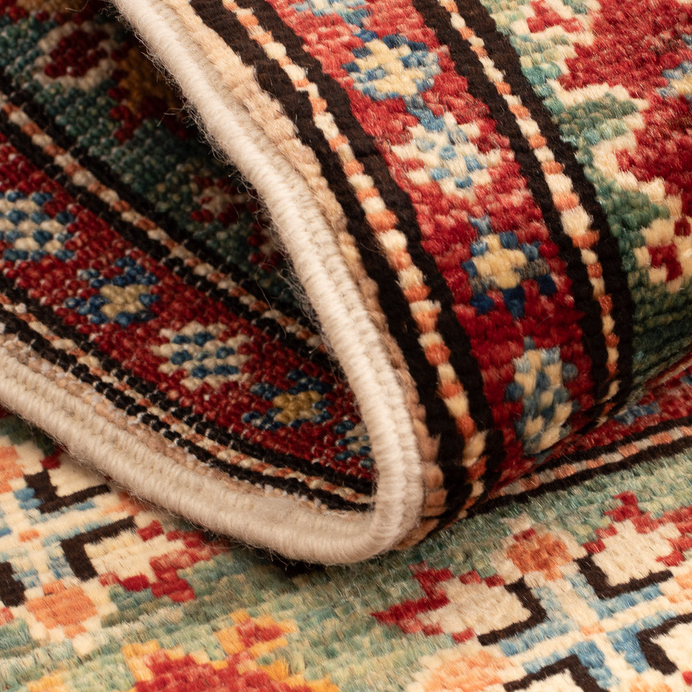 Ziegler Tapijt - Kazak - Koninklijke - 91 x 58 cm - beige