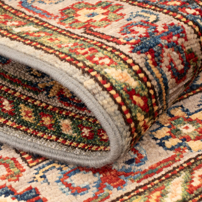 Ziegler Tapijt - Kazak - Koninklijke - 88 x 56 cm - lichtgroen