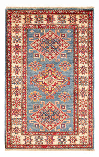 Ziegler Tapijt - Kazak - Koninklijke - 99 x 62 cm - blauw