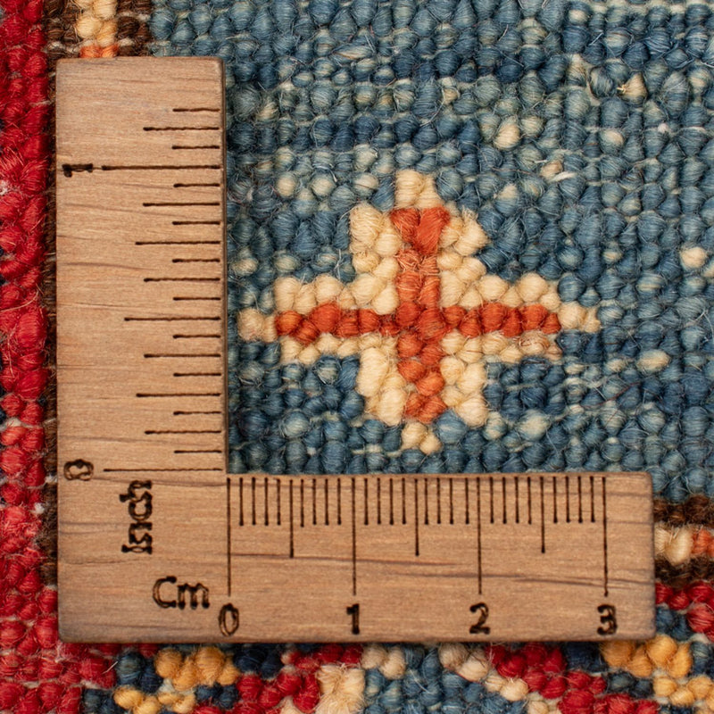 Ziegler Tapijt - Kazak - Koninklijke - 99 x 62 cm - blauw