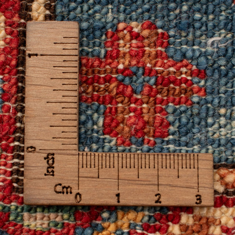 Ziegler Tapijt - Kazak - Koninklijke - 92 x 60 cm - blauw