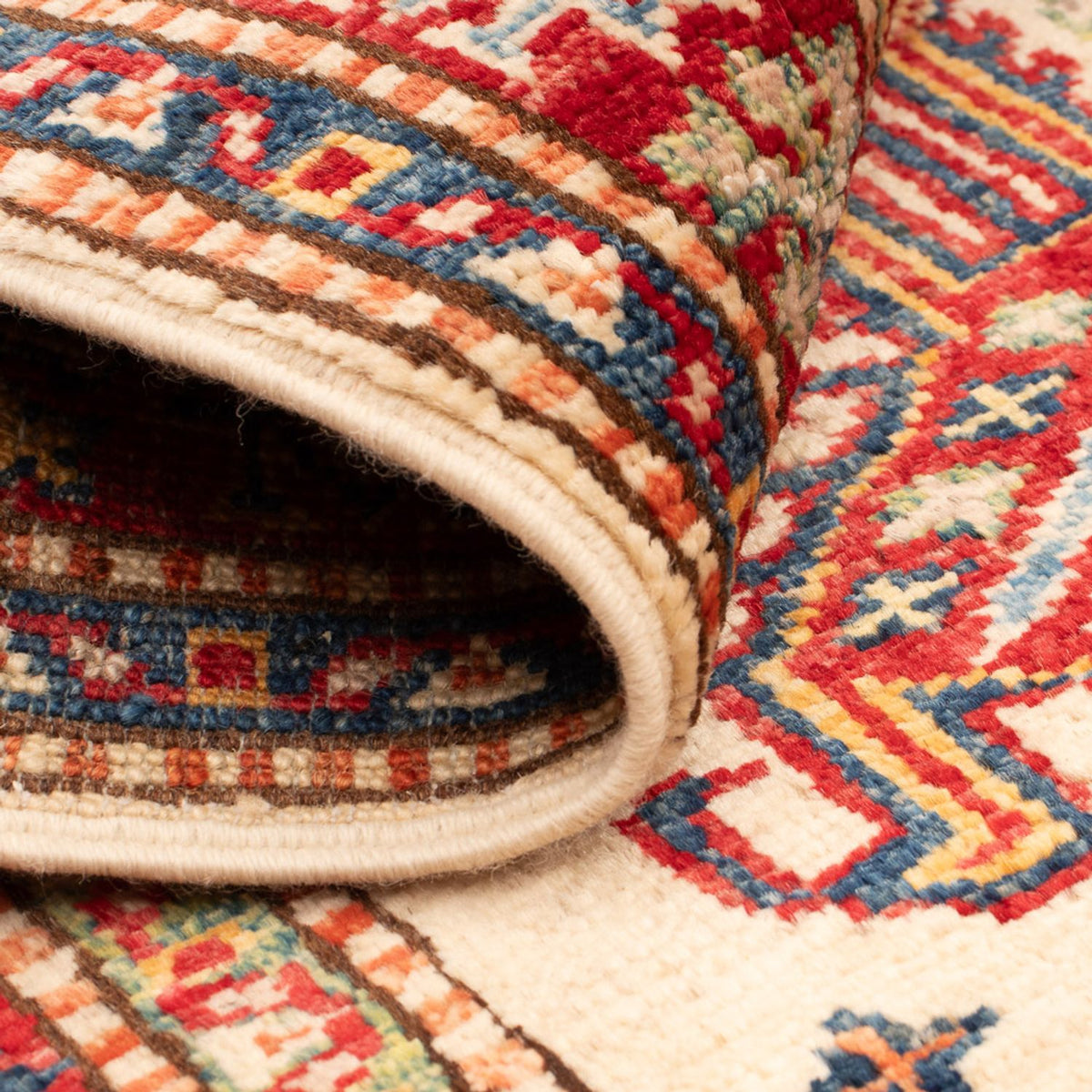 Ziegler Tapijt - Kazak - Koninklijke - 90 x 61 cm - beige