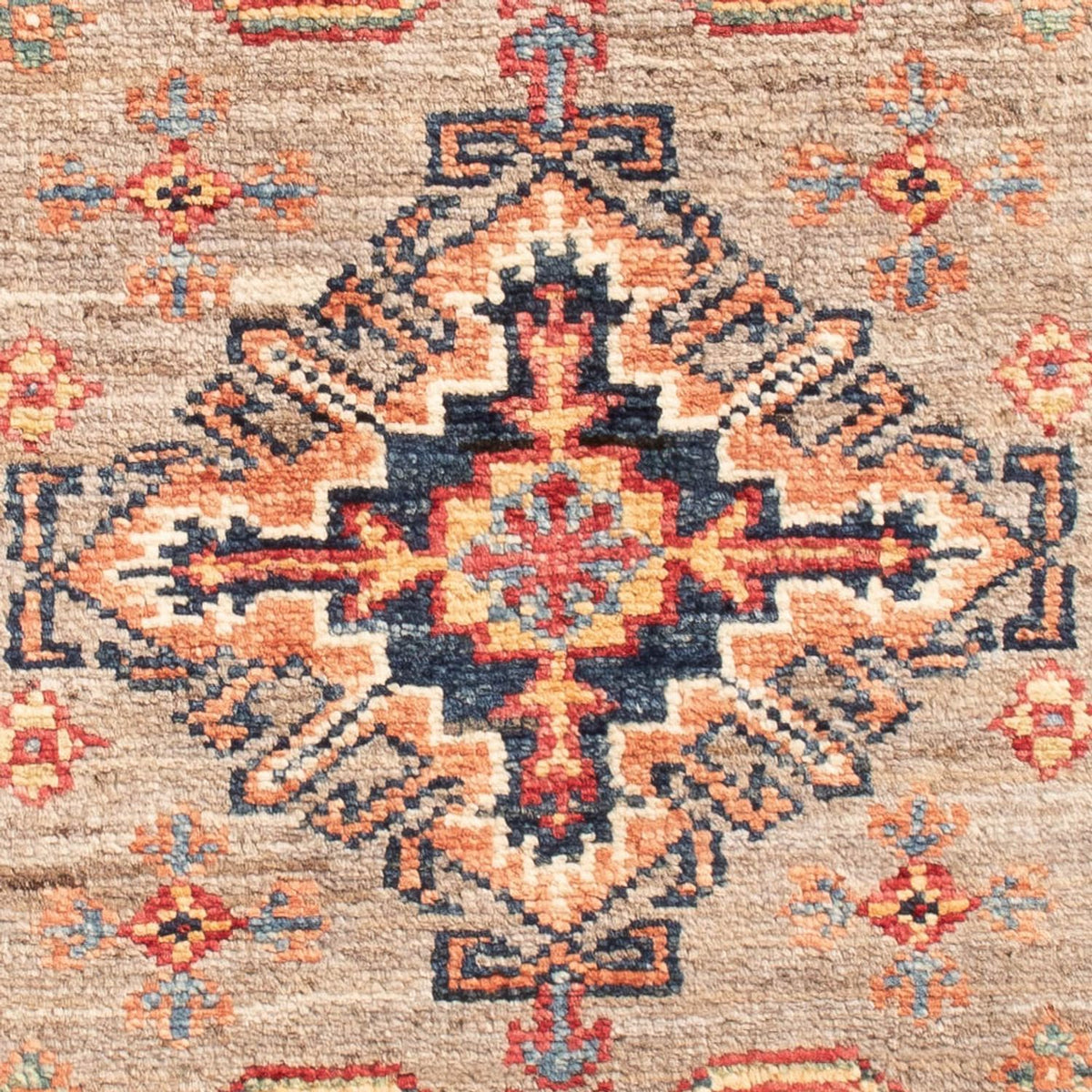 Ziegler Tapijt - Kazak - Koninklijke - 95 x 55 cm - zand