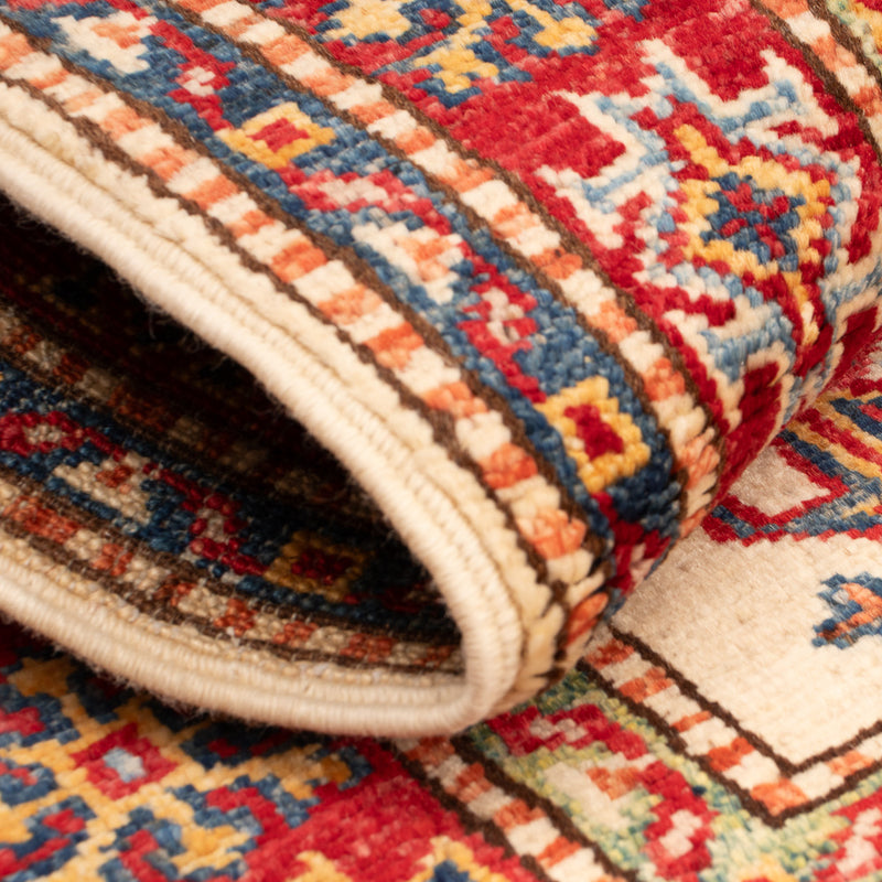 Ziegler Tapijt - Kazak - Koninklijke - 92 x 56 cm - beige