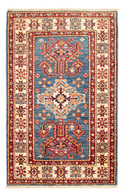 Ziegler Tapijt - Kazak - Koninklijke - 91 x 56 cm - blauw