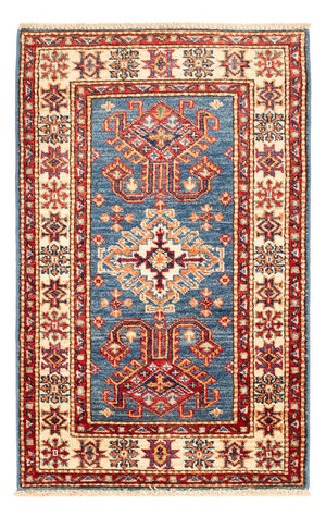 Ziegler Tapijt - Kazak - Koninklijke - 91 x 56 cm - blauw